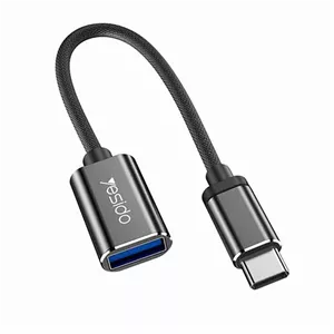 کابل او تی جی تایپ سی یسیدو مدل YESIDO GS01 TYPE C OTG