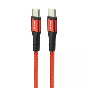 کابل پاور بانکی تایپ سی به تایپ سی نیتو مدل NITU NC37 Type-C to Type-C