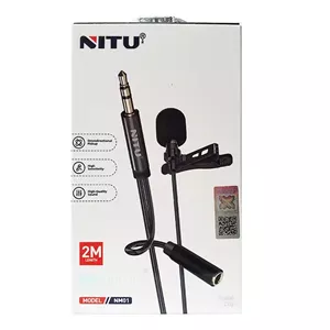 میکروفون یقه ای با جک 3.5 نیتو مدل NITU NM01 MICROPHONE 2M