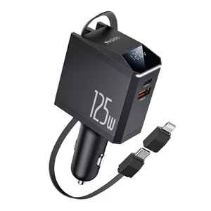 شارژر فندکی 4 پورت 125 وات یسیدو YESIDO Y71