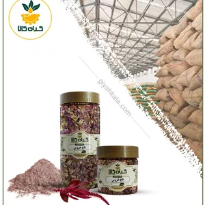 گل تاج خروس خشک یا پودری بسته بندی