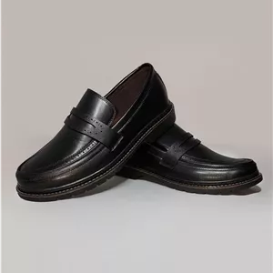 کفش کالج مشکی مردانه مدل 1342 - 42