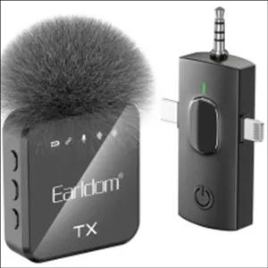 میکروفون بی‌سیم یقه‌ای ارلدام مدل ETMC12