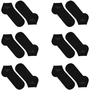 بسته 6 عددی جوراب مردانه ساق کوتاه مشکی 3632-183 my ماییلدا
