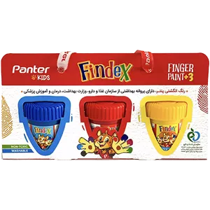رنگ انگشتی 6 رنگ پنتر