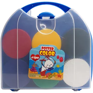 گواش 6 رنگ 2036 کلیپس