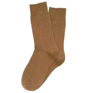 بسته 3 عددی جوراب مردانه ساق بلند قهوه ای 43852001 جوتی جینز