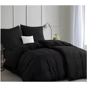 سرویس روتختی هتلی دو نفره 6 تکه مشکی کوکو جم 200×160 سانتی متر