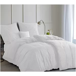 سرویس روتختی هتلی یک نفره 4 تکه سفید کوکو جم 200×90 سانتی متر