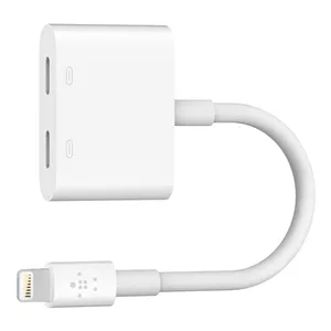 مبدل ۱ به ۲ لایتنینگ بلکین F8J198BTWHT طول ۰٫۱۴ متر