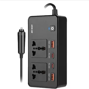 اینورتر 200 وات گرین لاین Green Lion 200W Car Inverter GNGC200CINBK
