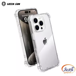 گارد شفاف گرین لاین Anti Shock Case  گوشی Iphone 16 Pro max