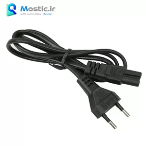 کابل برق دو پین لپ تاپ پی نت مدل POWER طول 1 متری