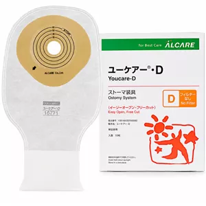 کیسه استومی ALCARE 16771، یک تکه ،شفاف،ته گیره ای