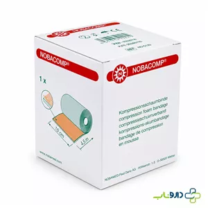 بانداژ لنف ادم فوم دو لایه فشاری نوبا آلمان – Nobacomp