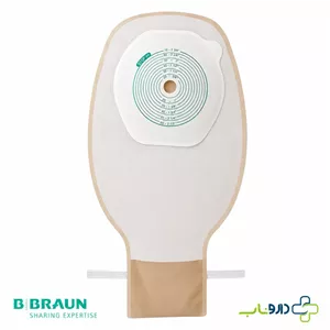 کیسه استومی یک تکه مات ته باز گیره جدا بی بران کد 55410A
