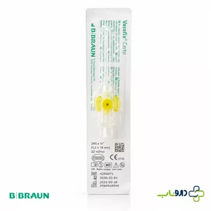 آنژیوکت وازوفیکس سرتو بی‌بران سایز 24G زرد | Vasofix Certo