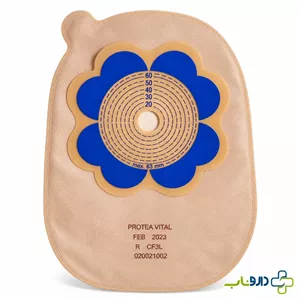 کیسه کلوستومی یک تکه ته بسته پروتاویتال Protea Vital کد CF3L