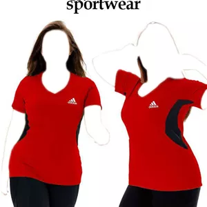 تیشرت ورزشی زنانه adidas کد 001