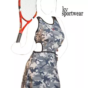 نیمتنه دامن تنیس زنانه دبل Nike طرح چریکی