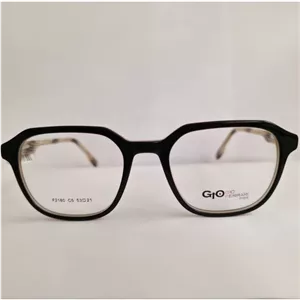 عینک طبی جیو فراری مدل F2180 مشکی دسته هاوانا
