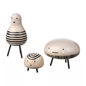 ست 3 تایی مجسمه دکوری ایکیا مدل IKEA DVARGTALL