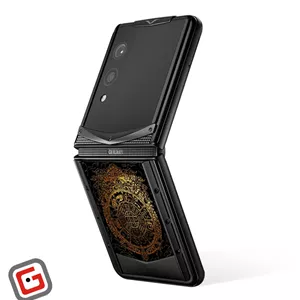 گوشی موبایل تاشو ورتو مدل Quantum Flip Bagua Gilded Lacquer Gold V ظرفیت 1 ترابایت رم 16 گیگابایت