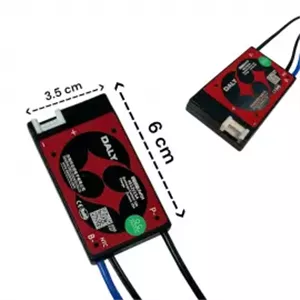 ماژول محافظ شارژ باتری لیتیوم فسفات 4سل 15 آمپر برند دالی BMS Lithium LiFePO4 12V DALY