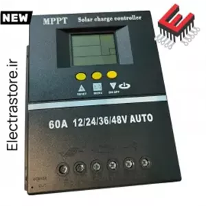 کنترل شارژ خورشیدی 48 ولت 60 آمپر-mppt