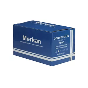 مبدل پریز 3 به 2 مرکان Merkan Universal AC Adapter