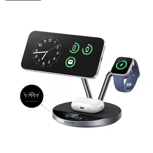 شارژر وایرلس 3 کاره انکر Anker Prime Wireless Charging Station 25W A25X7