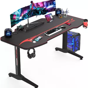 میز گیمینگ شکل T مدل Homall Gaming Desk 140 cm - ارسال 15 الی 20 روز کاری