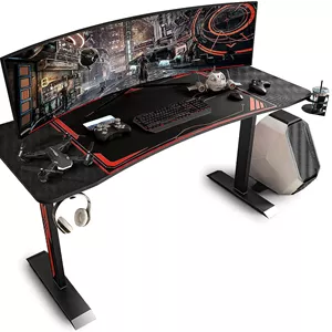 میز گیمینگ شکل T مدل Sleepmax Gaming Desk 55 Inch T-Shaped - ارسال 15 الی 20 روز کاری