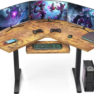 میز گیمینگ خانگی شکل L مدل Ecoprsio L Shaped Gaming - ارسال 25 الی 30 روز کاری