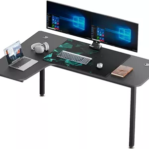 میز گیمینگ ارگونومیک شکل L مدل Eureka Ergonomic L Shaped Gaming - ارسال 10 روز کاری