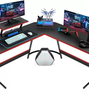 میز گیمینگ شکل L مدل Homall L Shaped Gaming Desk - ارسال 15 الی 20 روز کاری