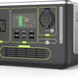 Camping Power Station 120000mAh Portable High Power Bank Emergency Generator Battery 300W - ارسال 15 الی 20 روز کاری