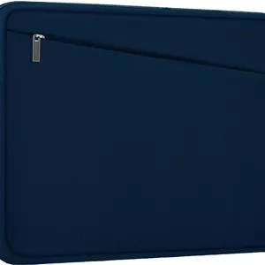 Laptop Sleeve Case 15.6 inch Laptop Bag Durable Computer Carrying Bag Protective Case Briefcase Handbag with Front Pocket Slim Laptop Cover for 15.6 Inch HP Dell Lenovo Asus Notebook Blue - ارسال 15 الی 20 روز کاری