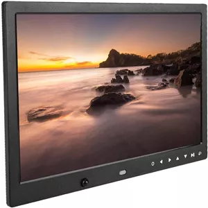 13 inch Digital Picture - Frame Digital Photo Frame with 1080P Video Music Photo Clock Movie Player Album Slide Show Remote Control for Birthday Wedding etc.(Black) - ارسال 15 الی 20 روز کاری