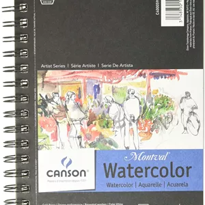 Canson Artist Series Watercolor Pad 5.534 X 8.534 Side Wire - ارسال 15 الی 20 روز کاری