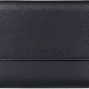 Comfyable Laptop Sleeve 13.3-14 Inch Compatible with MacBook Pro 14-in M1 2021 MacBook Pro 13 Inch MacBook Air M1 2022-2018 Faux Leather Envelope Portfolio Computer Case Black Pebbled - ارسال 15 الی 20 روز کاری