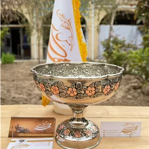 شکلات خوری مسی الماس 