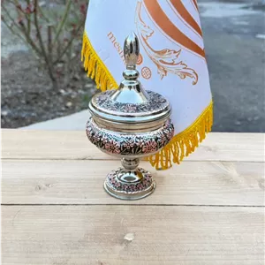 قندان مسی الماس نقلی