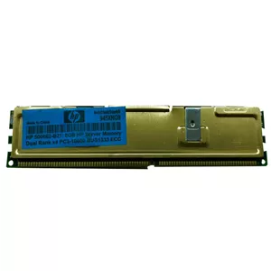 رم استوک سروری 8 گیگ DDR3 اچ پی مدل HP 8GB Server Memory PC3-10600 945XNG9 دارای هیت سینک طلایی