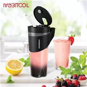 مخلوط‌کن و شیکر شارژی 460 میلی‌لیتری پرودو Porodo Freshmix Portable Blender LFS204