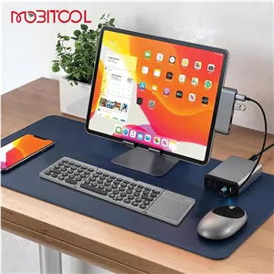 کیبورد بلوتوثی تاشو با تاچ‌پد گرین لاین Green Lion Tri-Fold Wireless Keyboard Scissor-Switch Structure