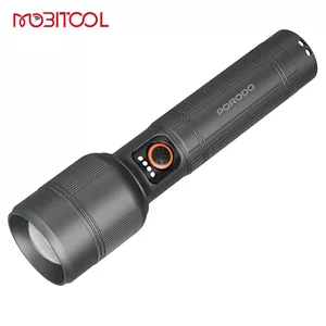 چراغ قوه شارژی 150 لومن پرودو Porodo Lumalite 150 Rechargeable Flashlight PDFL2101