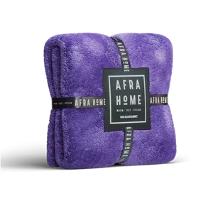 پتو دو نفره کلکسیون چهارفصل سایز 220*180 سانتی متر رنگ آبی نیلی