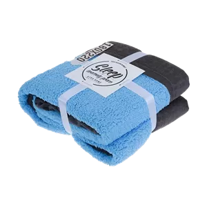 پتو دو نفره کلکسیون ضخیم و دولایه سایز 220*180 سانتی متر رنگ آبی فیروزه ای