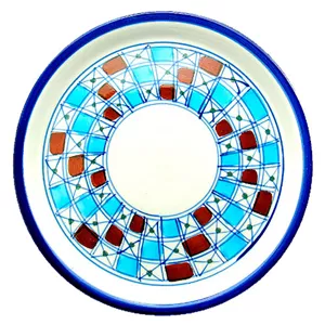 دیس پیتزا خوری بزرگ نقش شطرنجی